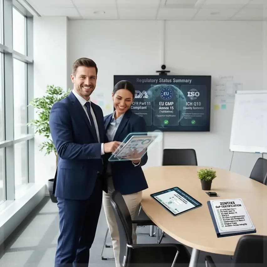Zentixs PQR compliance with global regulatory standards