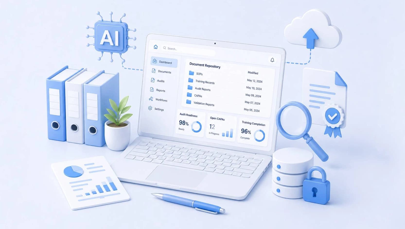 How AI Can Improve Document Retrieval During Audits