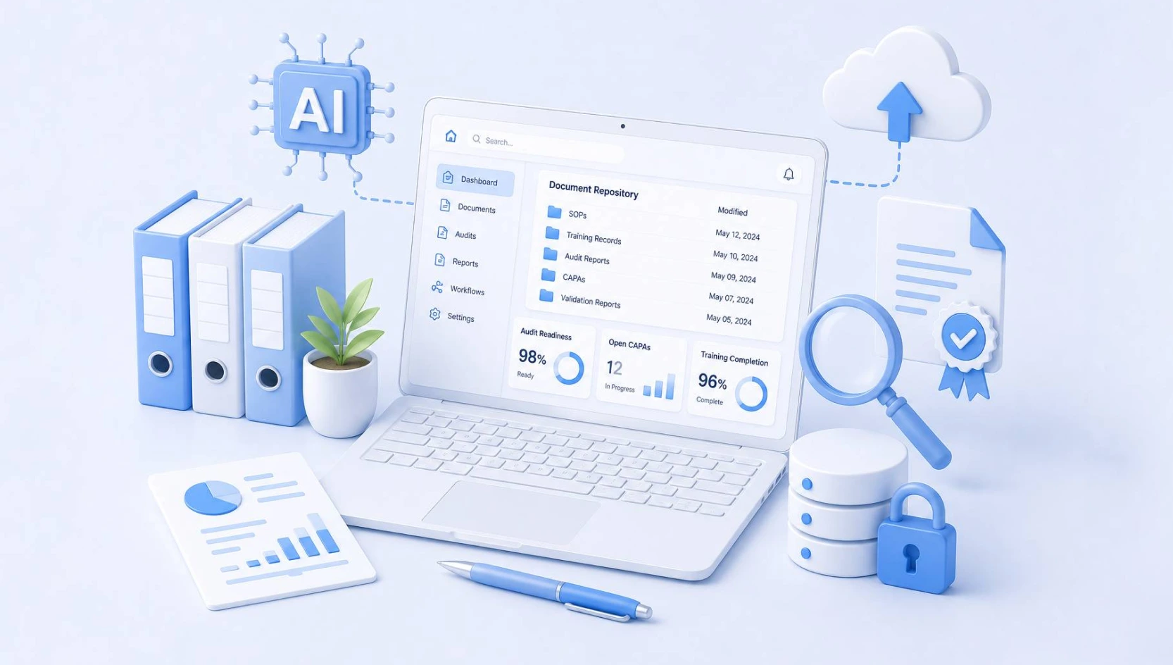 How AI Can Improve Document Retrieval During Audits